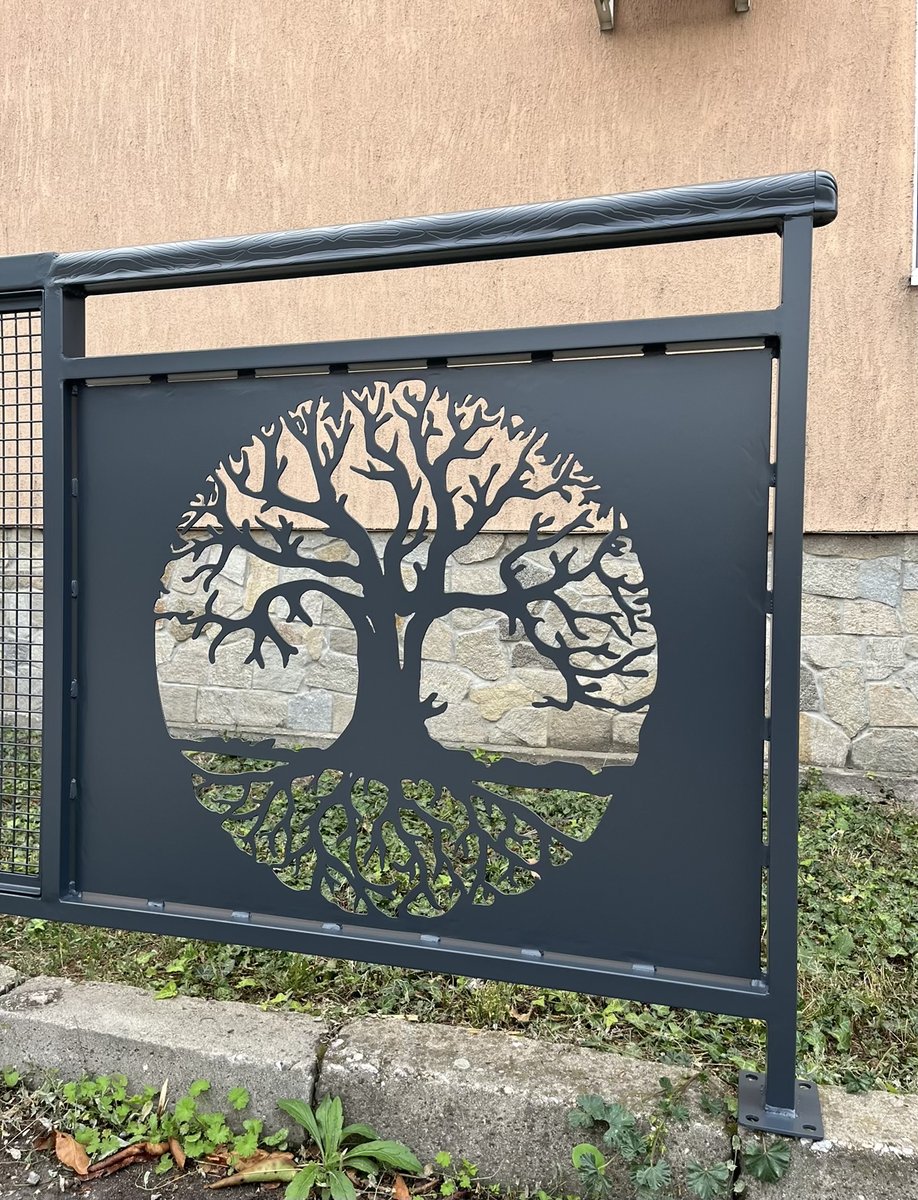 Метален парапет тип 1